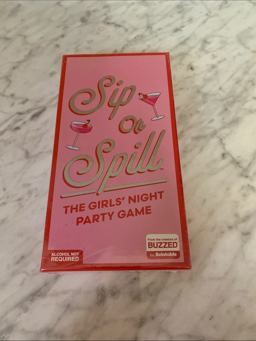 Sip or Spill The Girls' Night Party Game NEW Perfect for all Female occasions